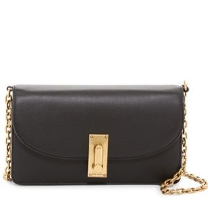 Marc Jacobs West End Leather Wallet on Chain